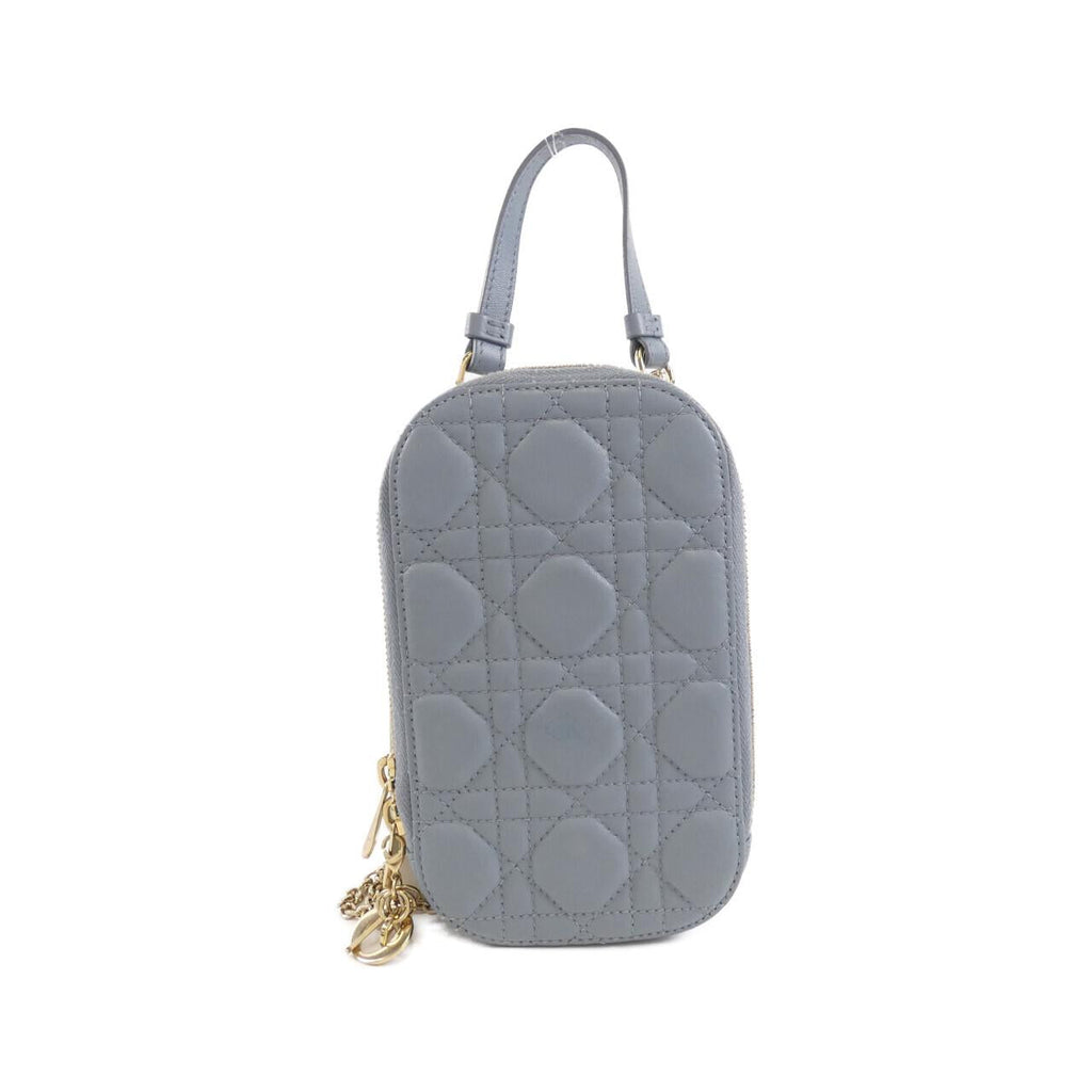 Christian Dior Lady Dior Lambskin Phone Holder