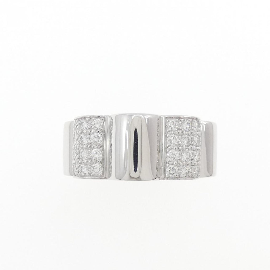 Chanel Profil de Camélia Au750 Diamond Ring