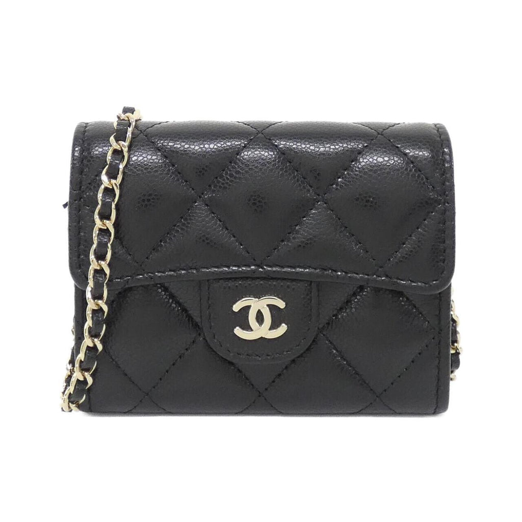 Chanel Timeless Classic Line Caviar  Case