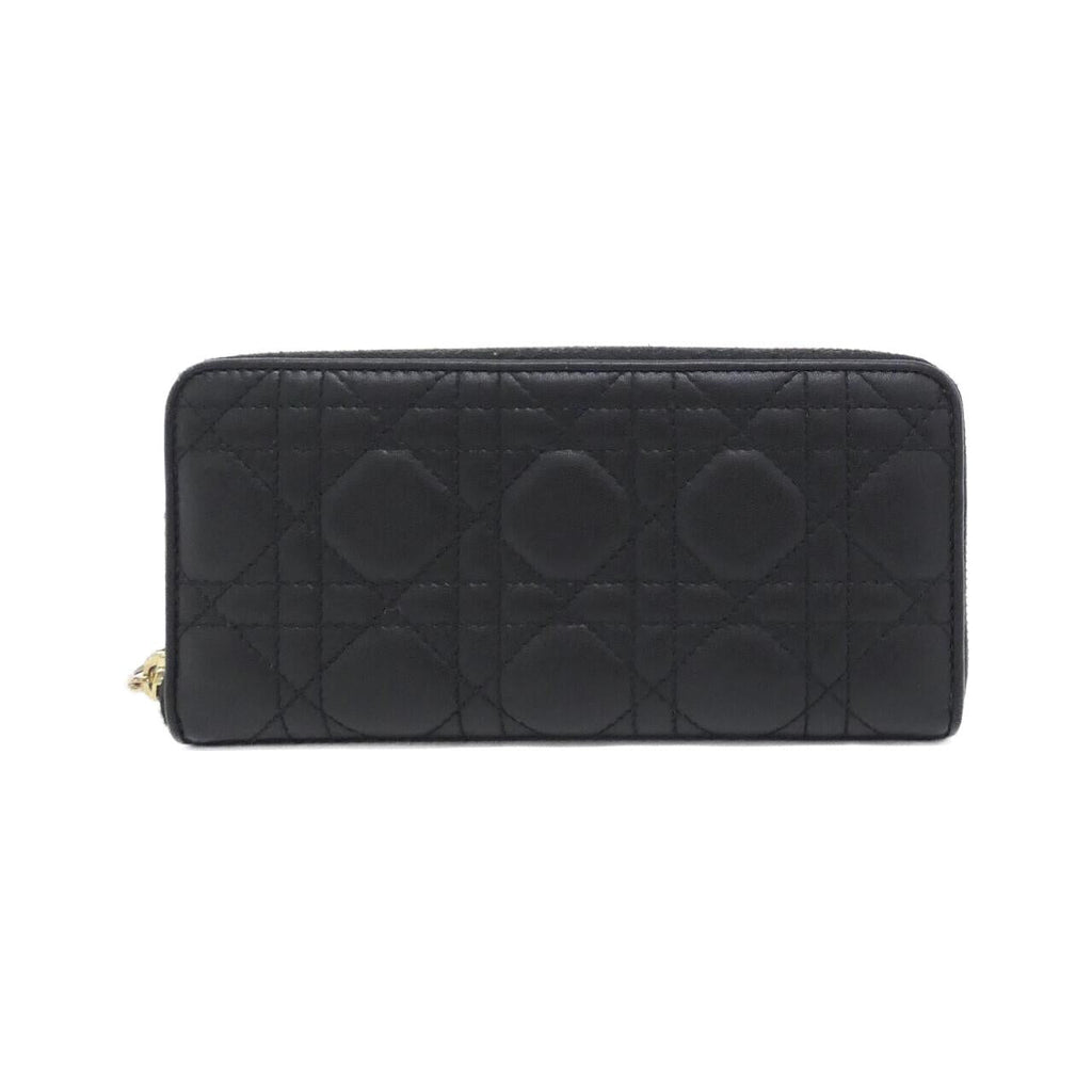 Christian Dior Lady Dior Voyageur Lambskin Wallet