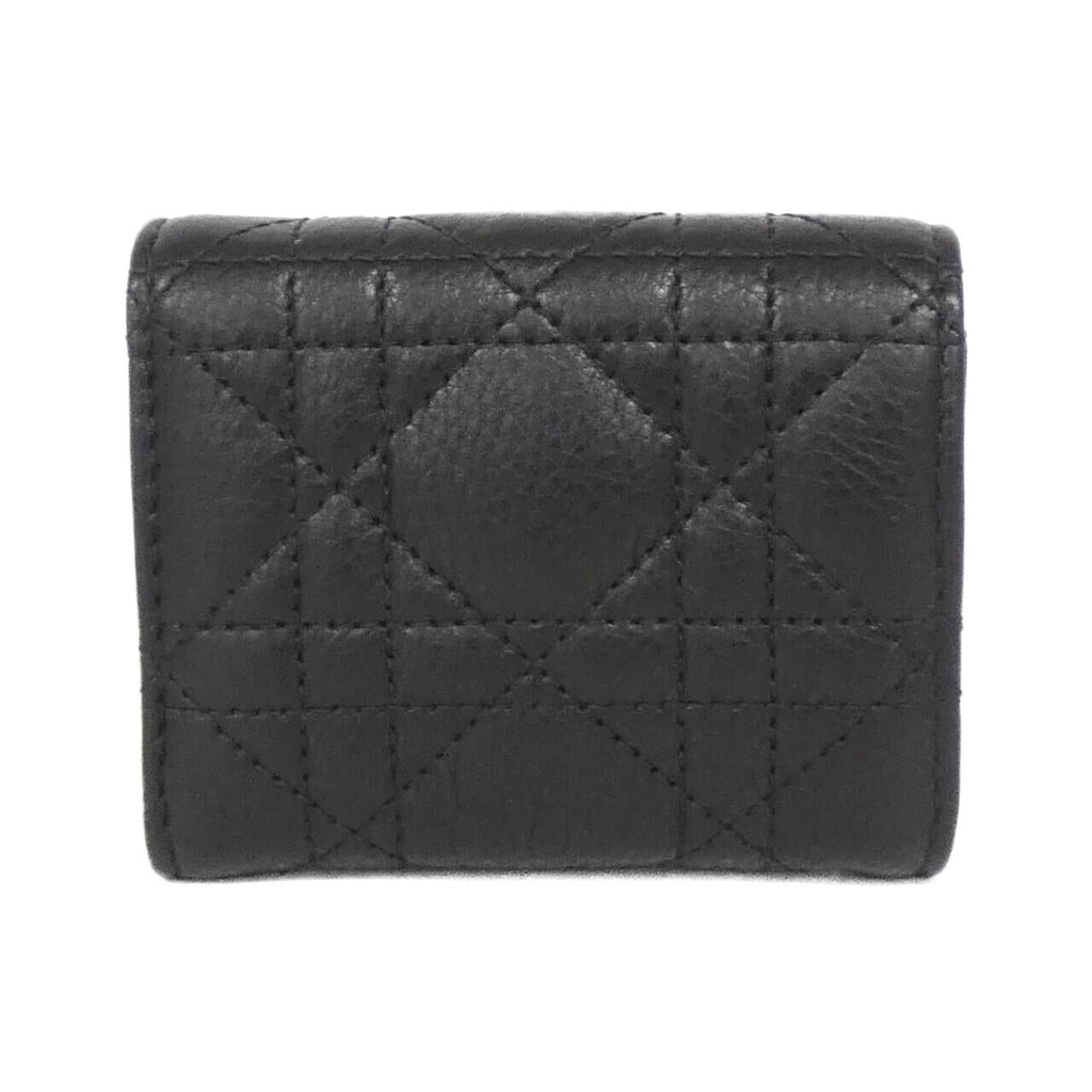 Christian Dior DIOR CARO HIBISCUS Calfskin Wallet