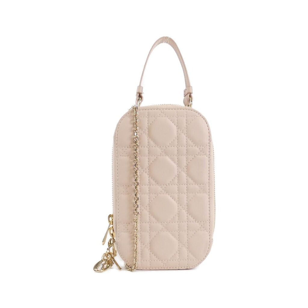Dior LADY DIOR Lambskin Phone Holder