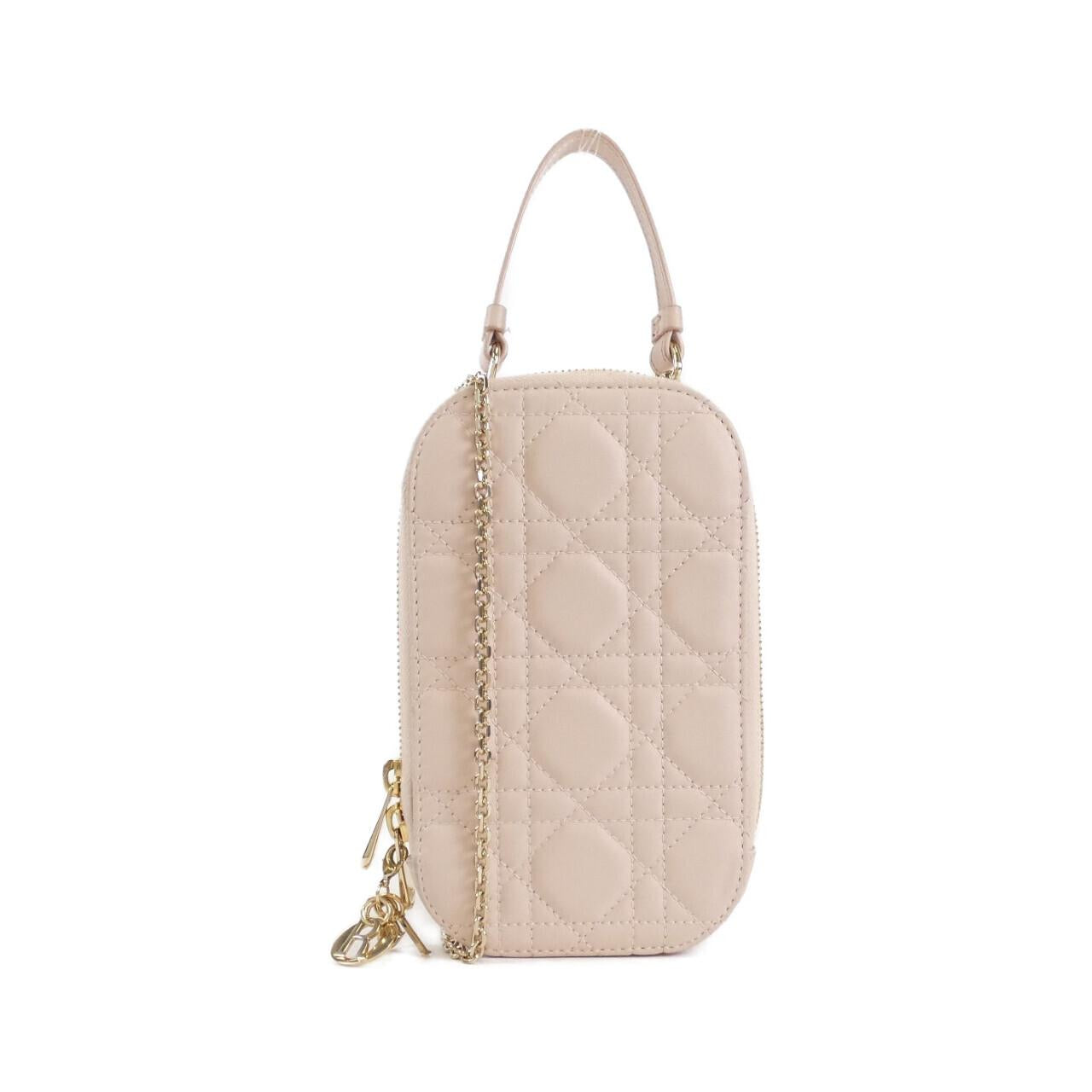 Dior LADY DIOR Lambskin Phone Holder