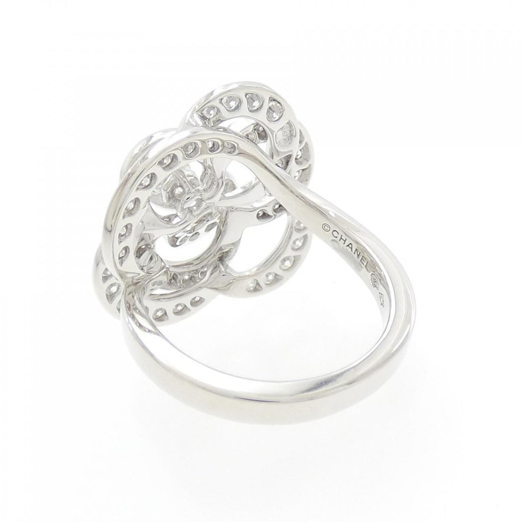 Chanel Camelia 750 White Gold Diamond Ring