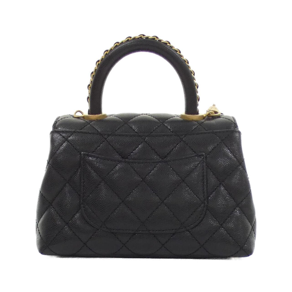 Chanel Coco Handle Caviar Skin Bag