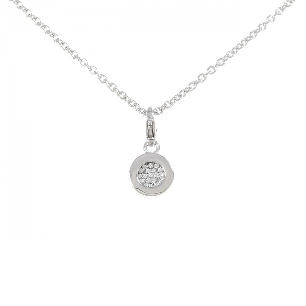 Chanel La Ronde 750 White Gold Diamond Necklace