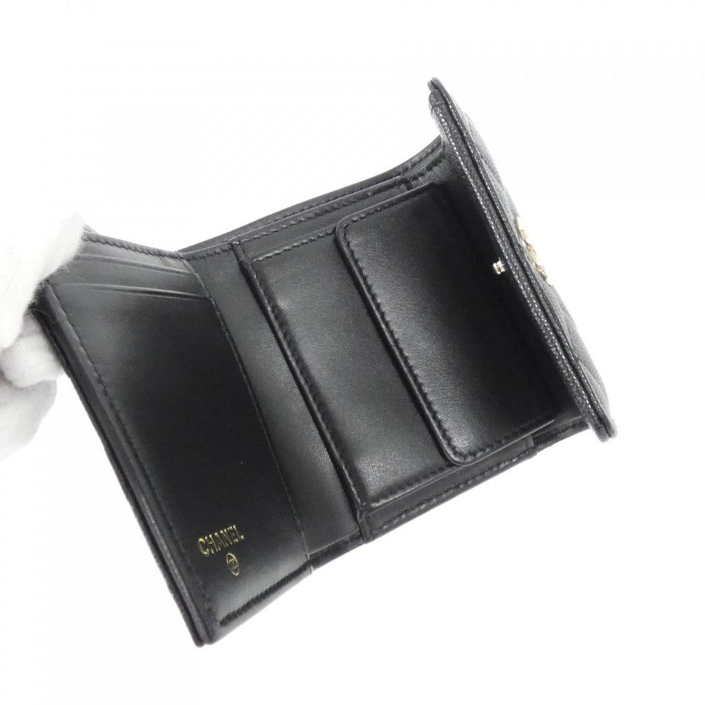 Chanel AP4816 Caviar Skin Wallet
