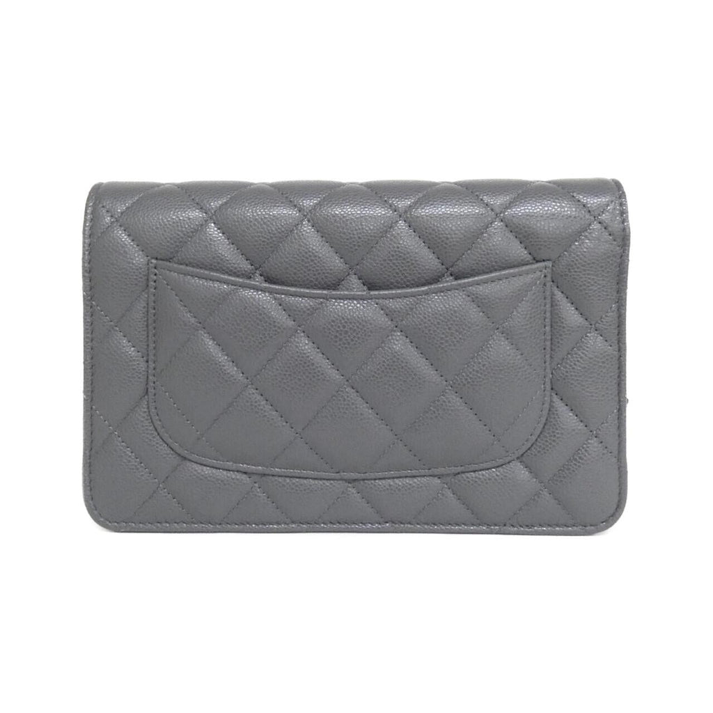 Chanel Timeless Classic Caviar Skin Wallet on Chain