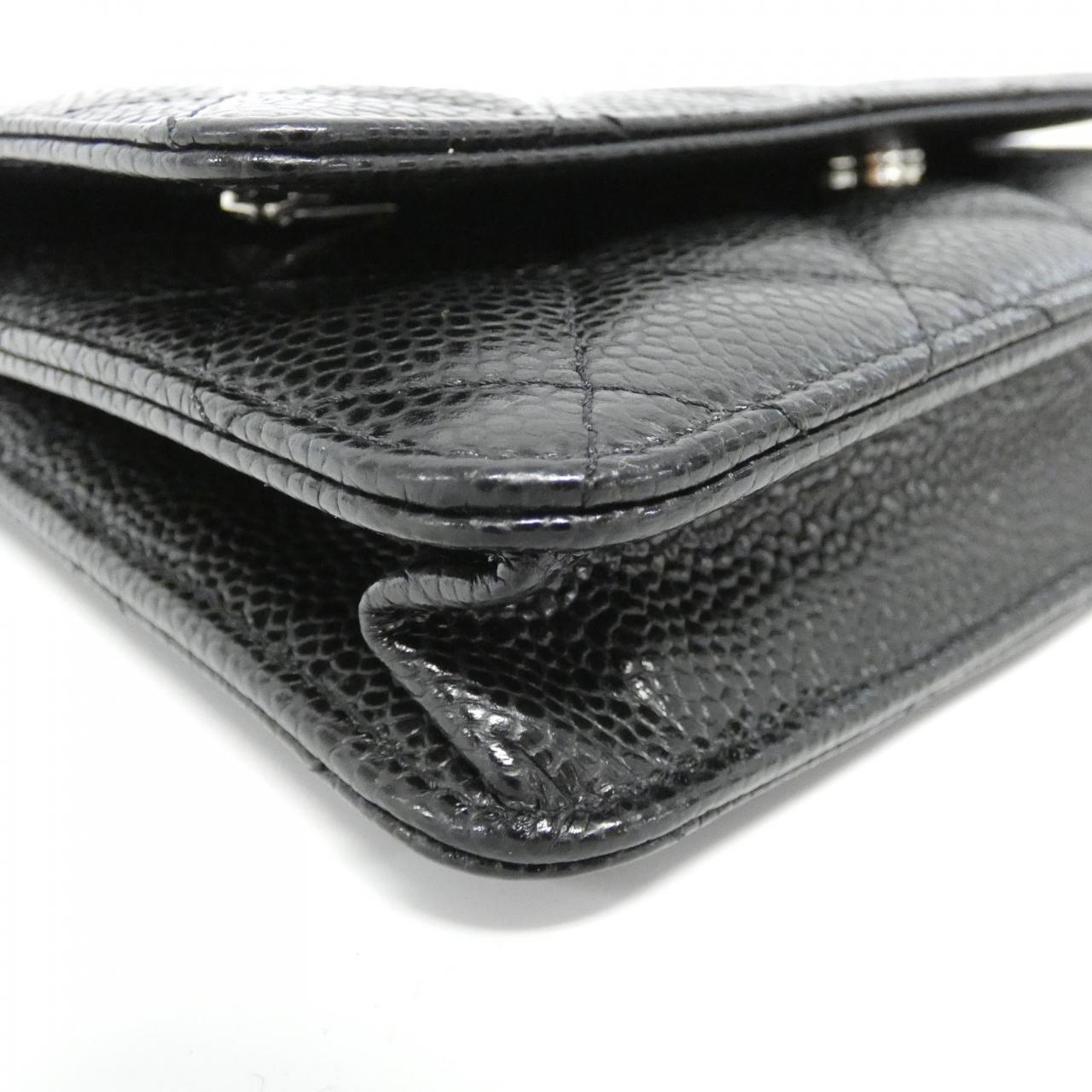 Chanel Timeless Classic Caviar Skin Wallet