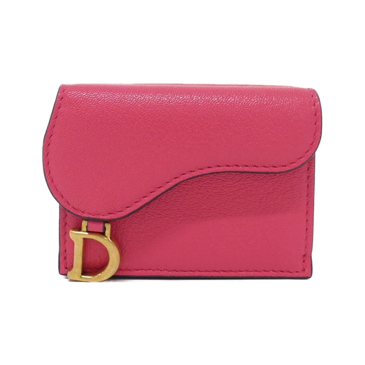 Christian Dior Saddle Goat Wallet
