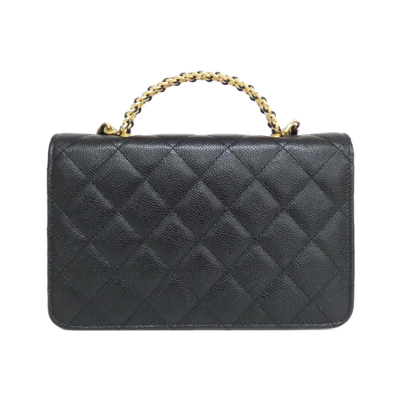 Chanel AP2804 Caviar Skin Wallet on Chain