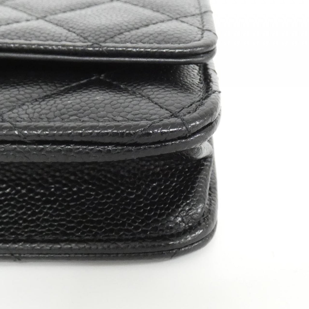 Chanel AP2804 Caviar Skin Wallet on Chain