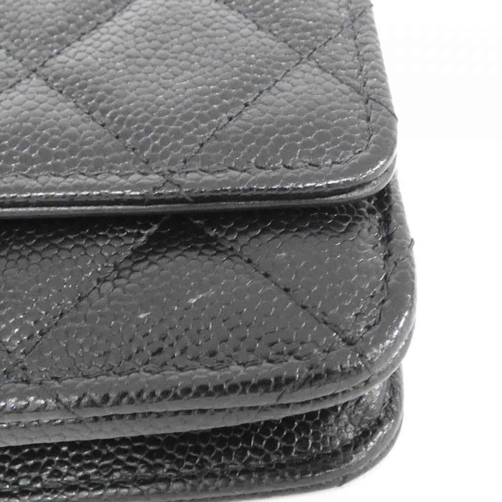Chanel AP2804 Caviar Skin Wallet on Chain