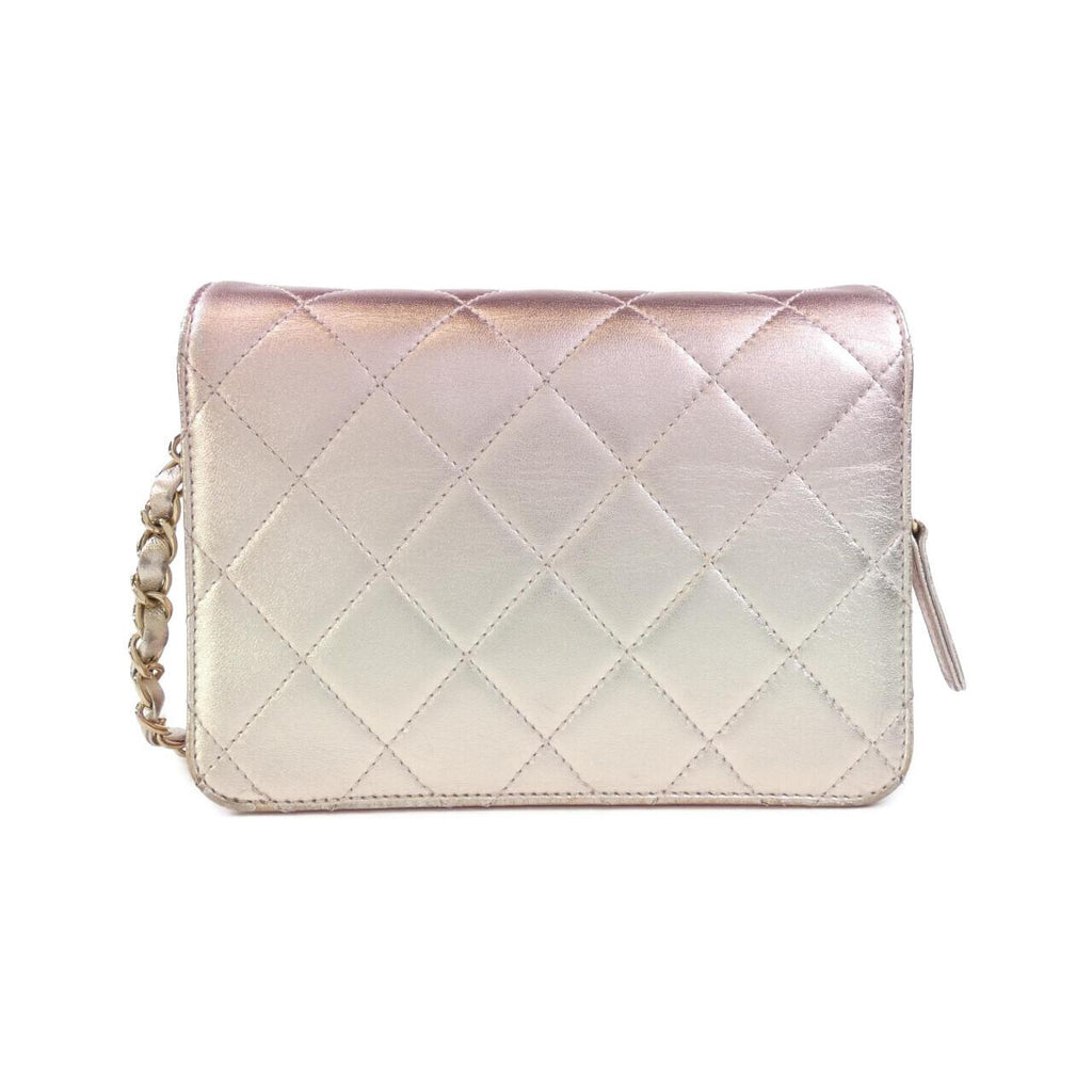 Chanel AS3002 Metallic Lamb Shoulder Bag