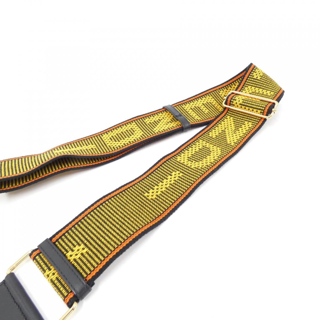 Fendi Strap You Calfskin Canvas Strap