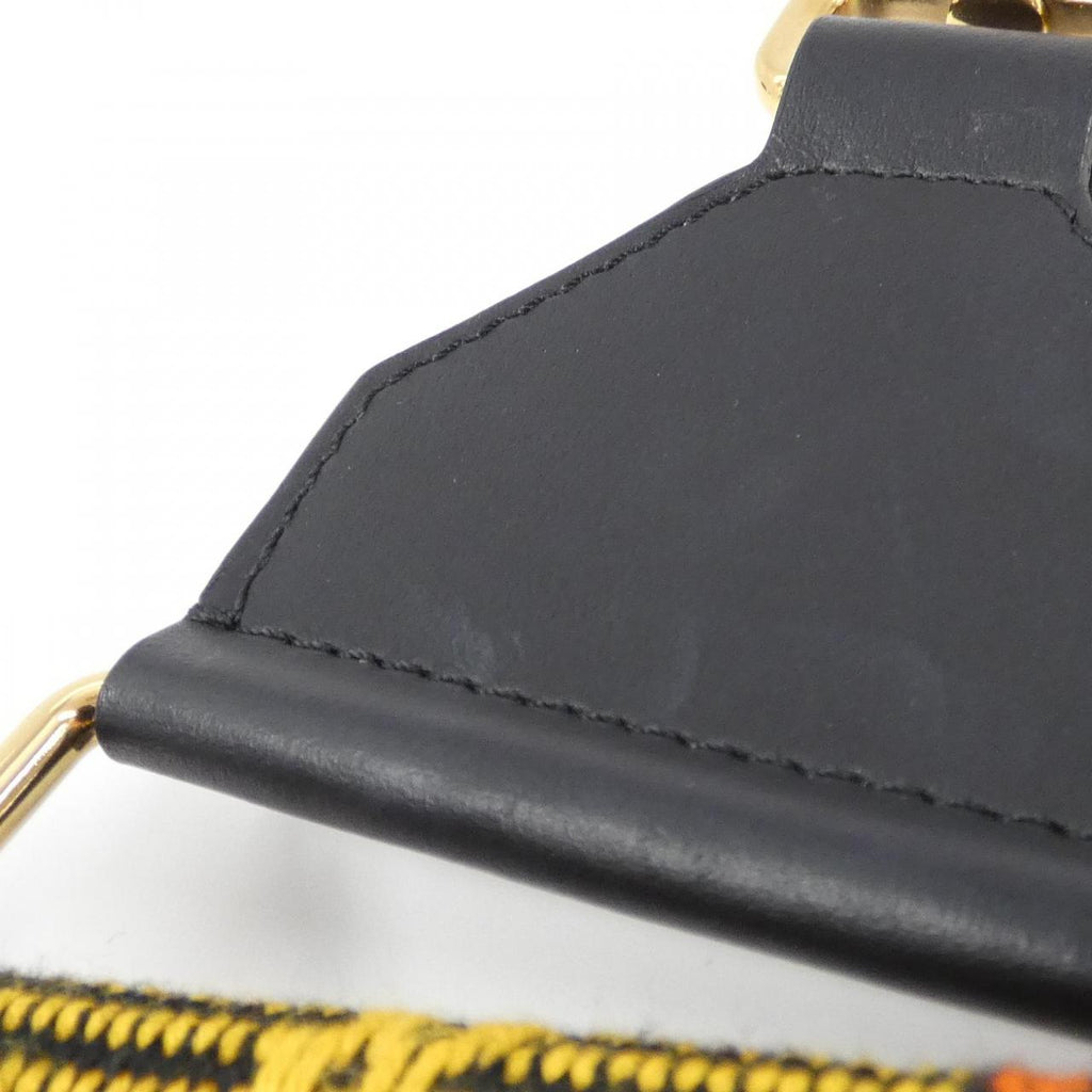 Fendi Strap You Calfskin Canvas Strap
