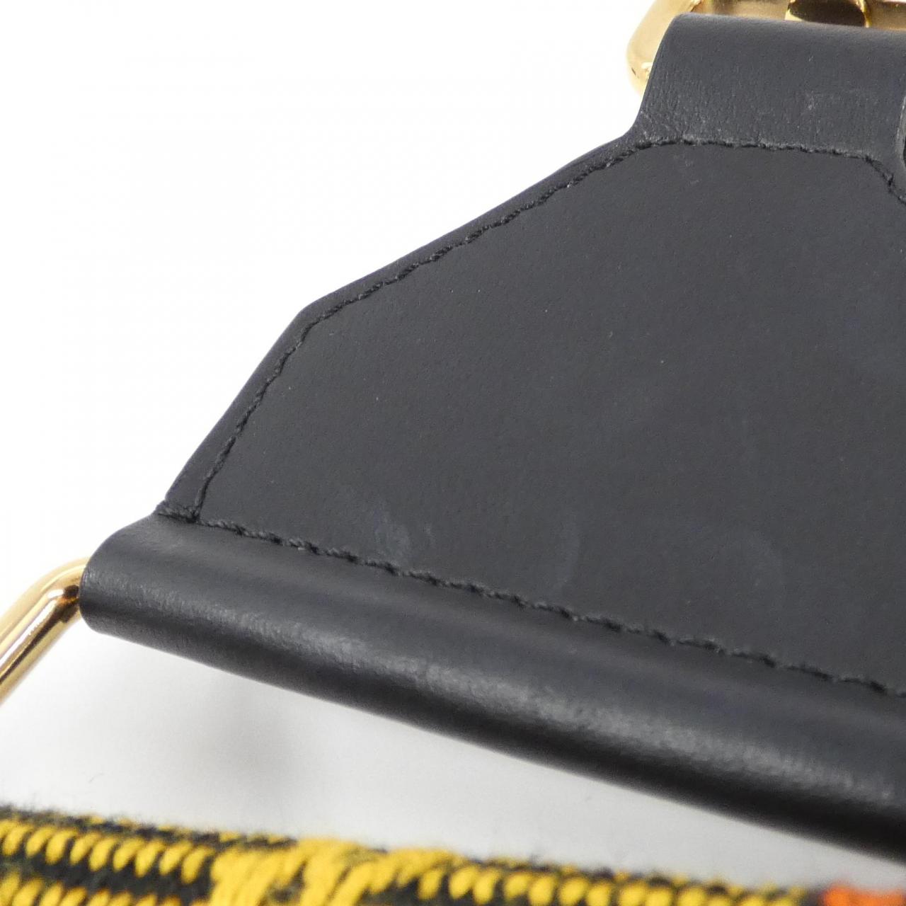 Fendi Strap You Calfskin Canvas Strap