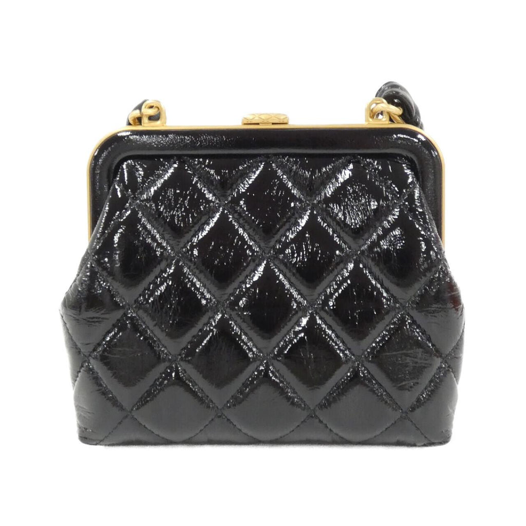 Chanel AP4028 Enamel Lambskin Chain Clutch