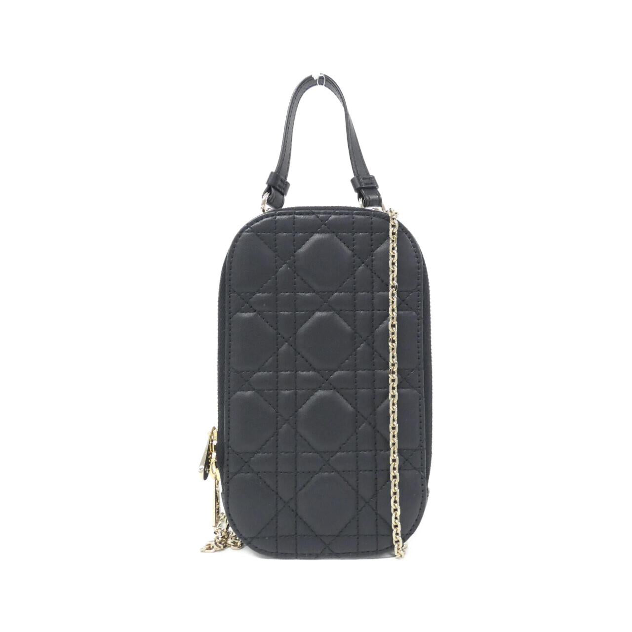 Christian Dior Lady Dior Lambskin Phone Holder