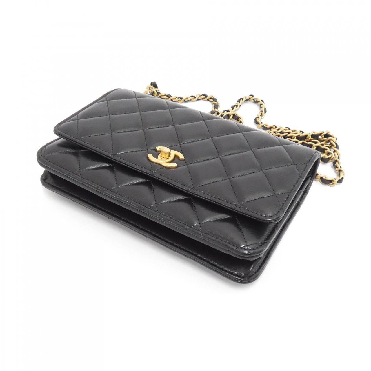 Chanel AP4518 Lambskin Wallet on Chain
