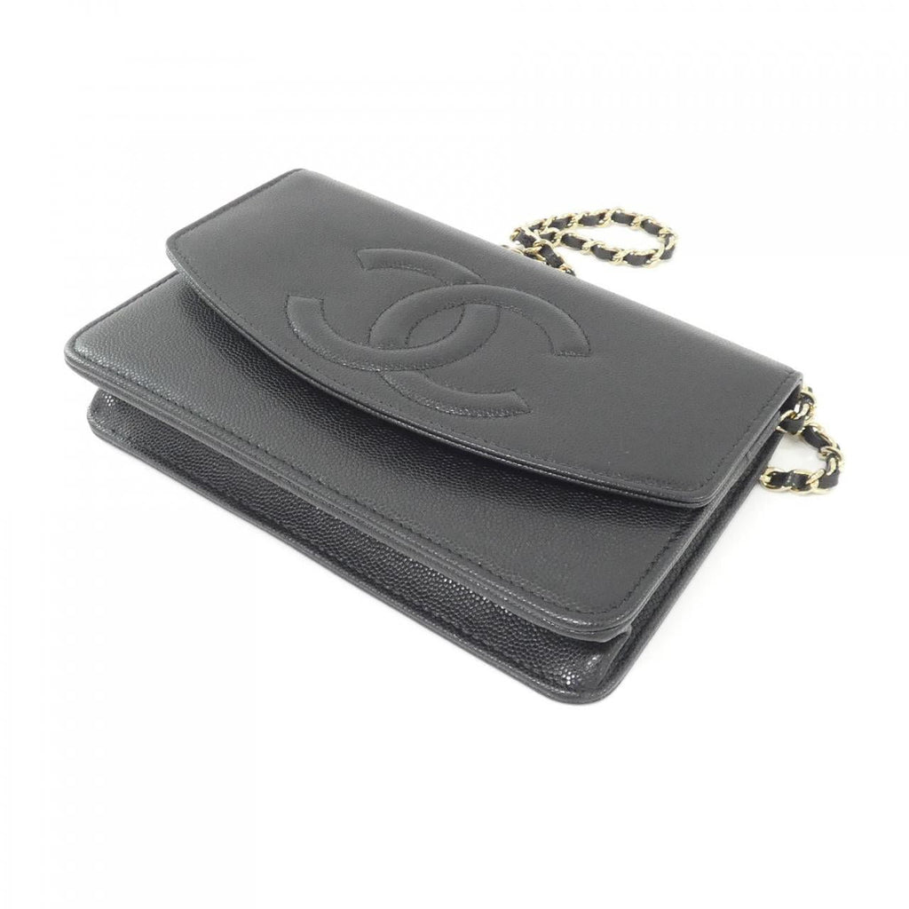 Chanel AP4653 Calfskin Chain Wallet