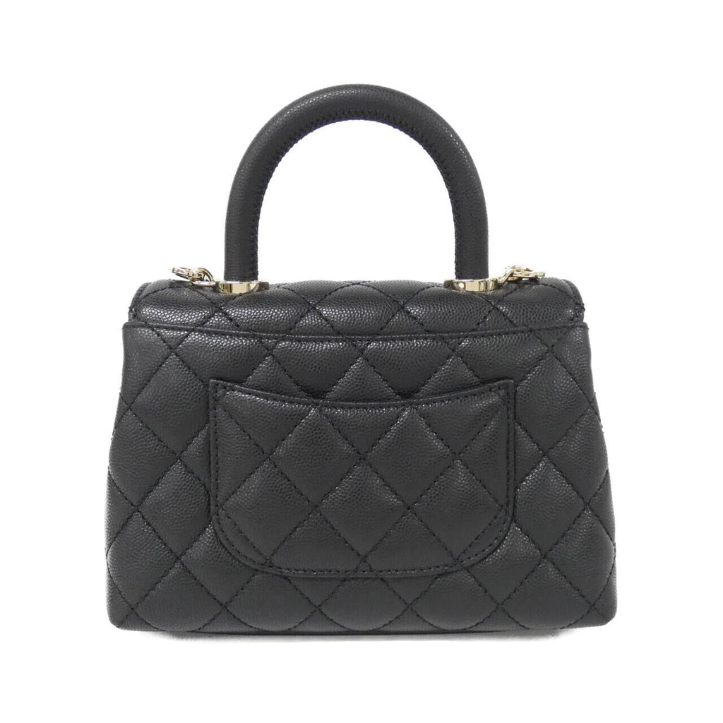 Chanel Coco Handle Caviar Skin Bag
