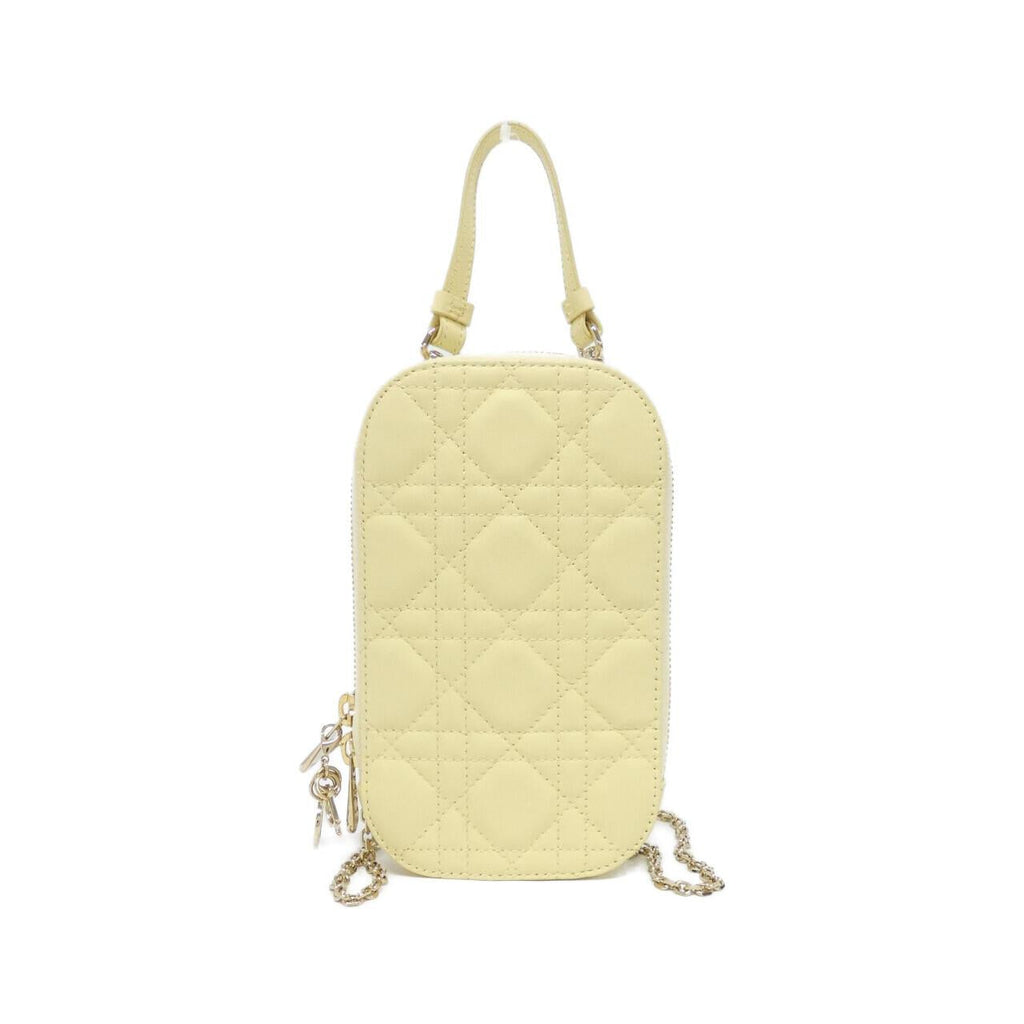 Christian Dior Lady Dior Lambskin Phone Holder