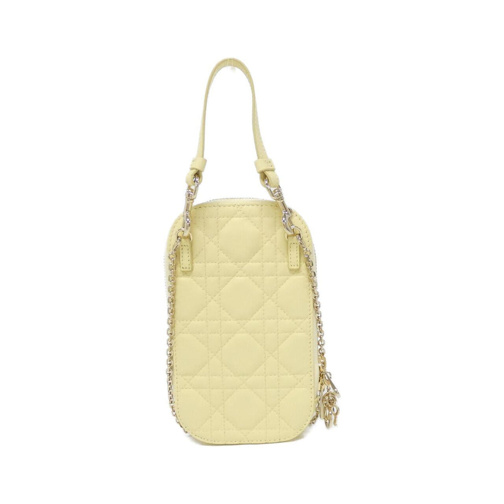 Christian Dior Lady Dior Lambskin Phone Holder