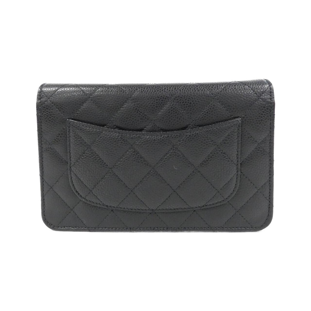 Chanel Timeless Classic Caviar Skin Wallet on Chain