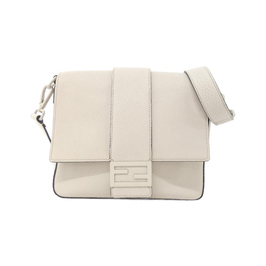 Fendi Baguette Messenger Leather Shoulder Bag