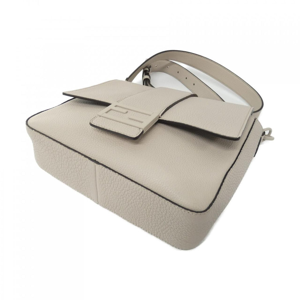 Fendi Baguette Messenger Leather Shoulder Bag