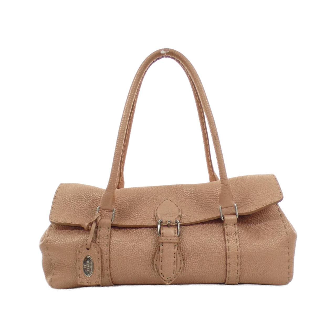 Fendi SELLERIA Leather Shoulder Bag
