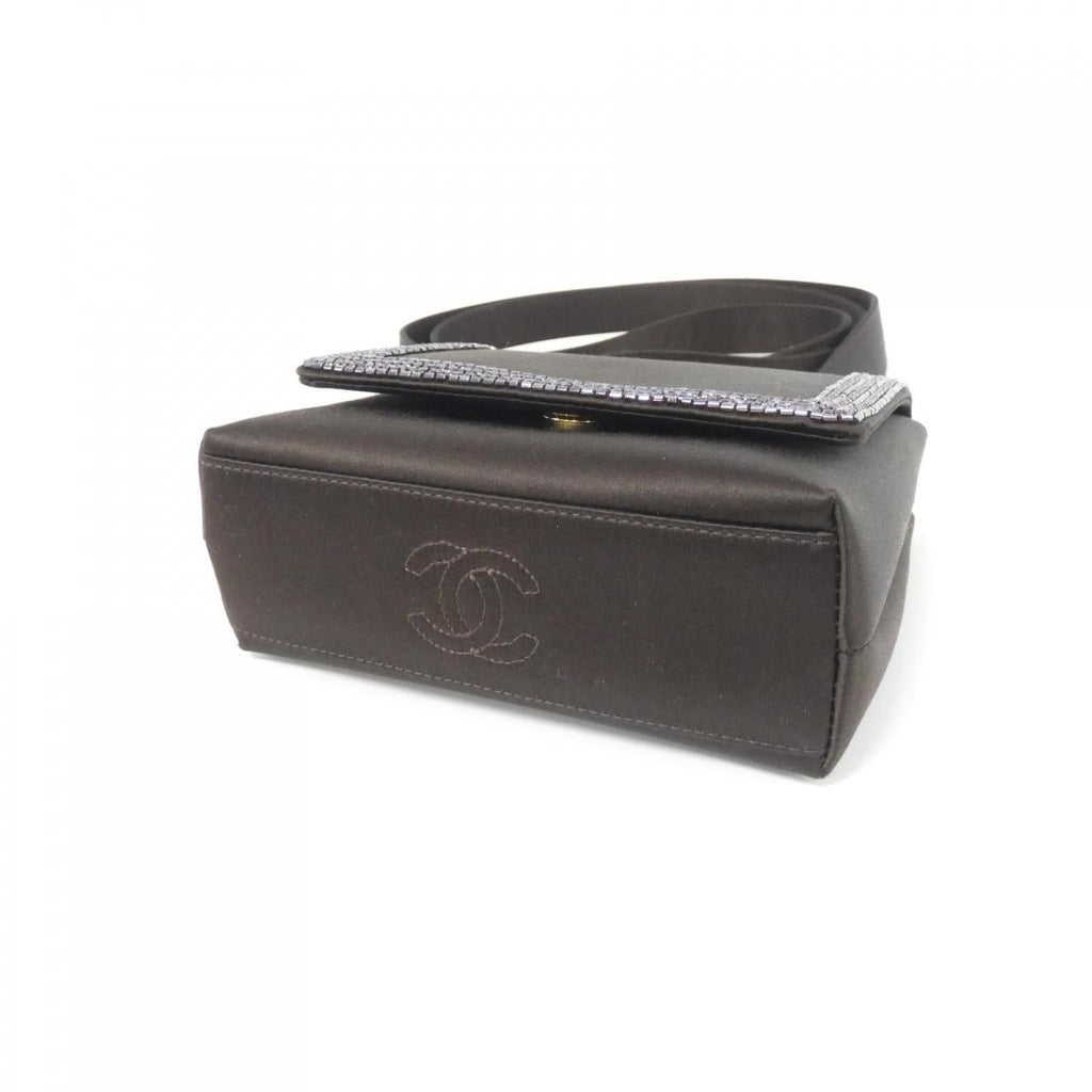 Chanel Satin Beads Shoulder Bag