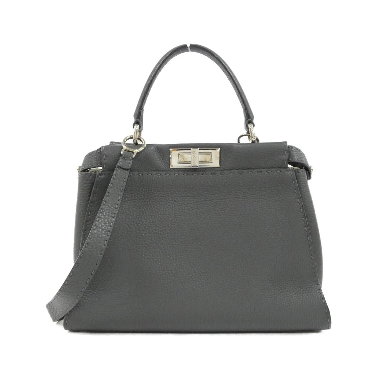 Fendi Selleria Peekaboo Calf Handbag