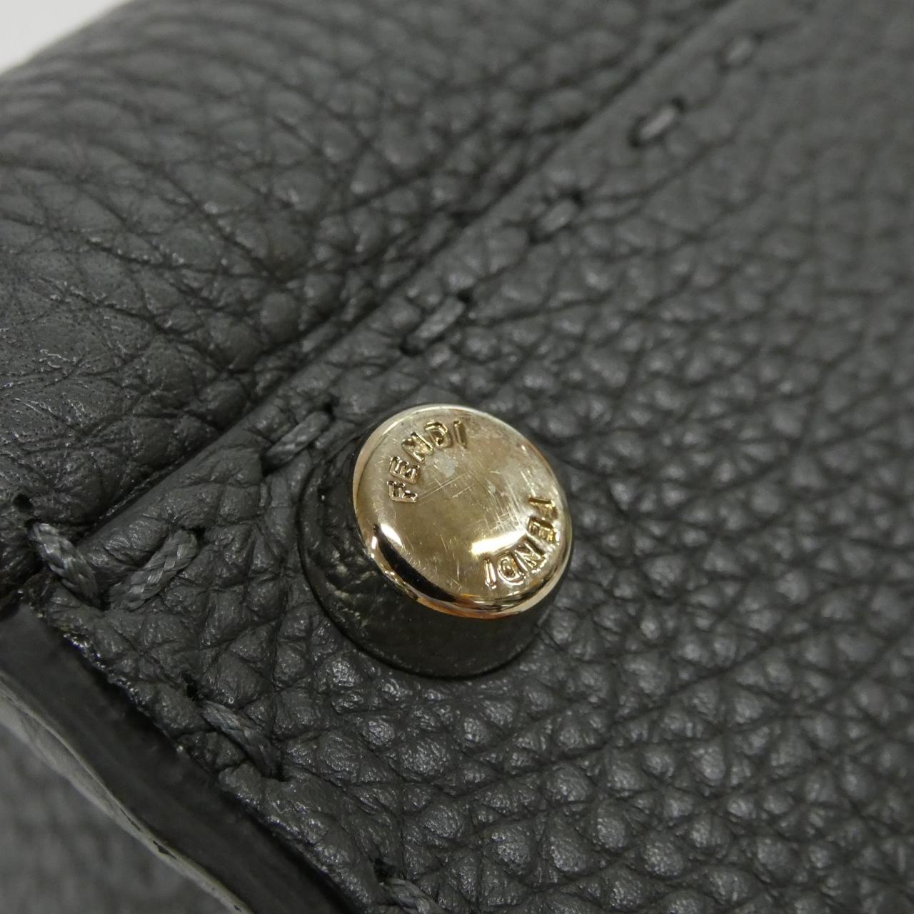 Fendi Selleria Peekaboo Calf Handbag