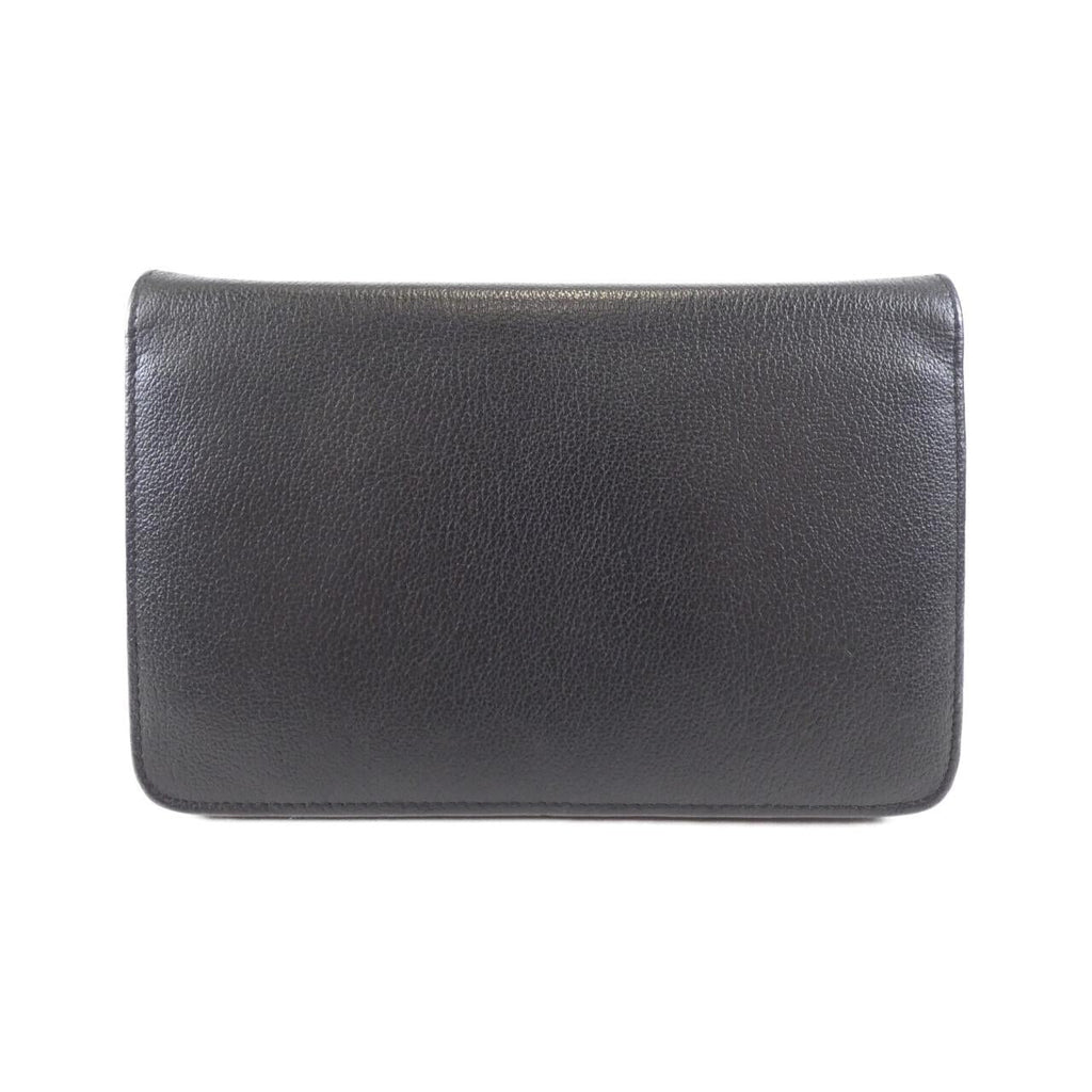 Chanel Butterfly Line Calfskin Chain Wallet