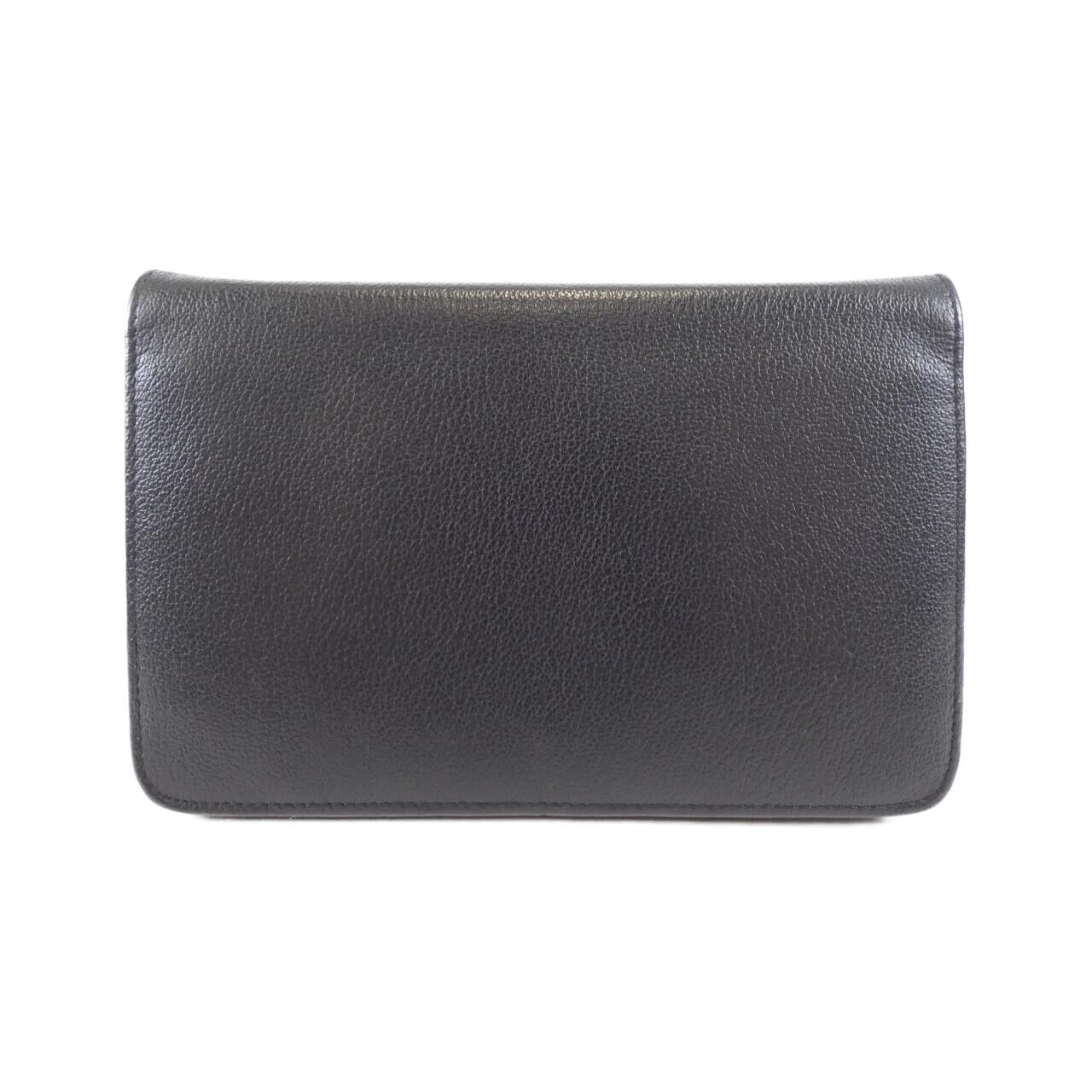 Chanel Butterfly Line Calfskin Chain Wallet
