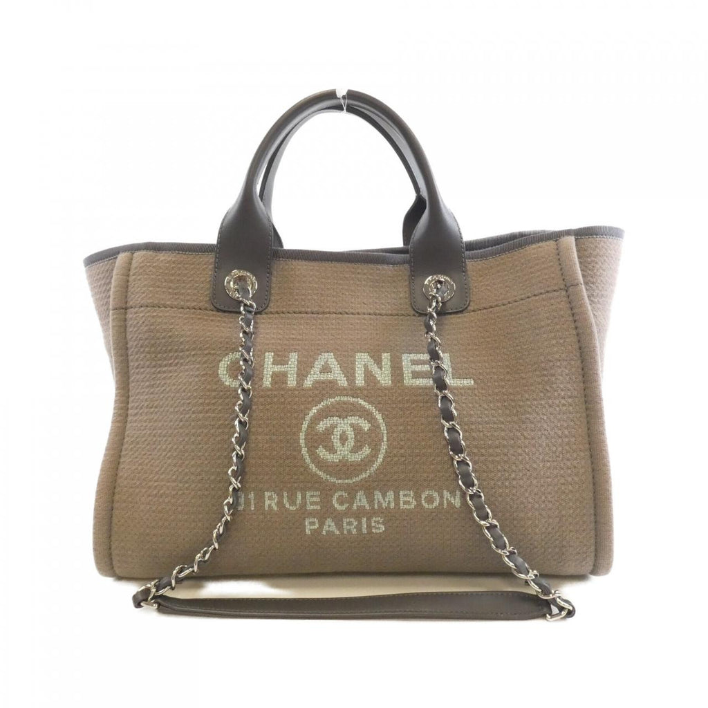 Chanel Deauville Line Mixed Fiber Bag