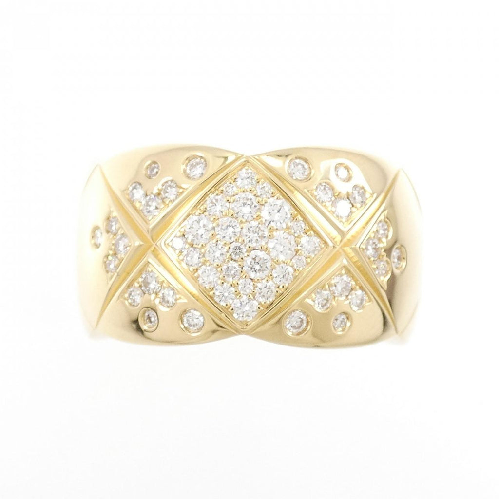Chanel Coco Crush Au750 Diamond Ring Size 8.5