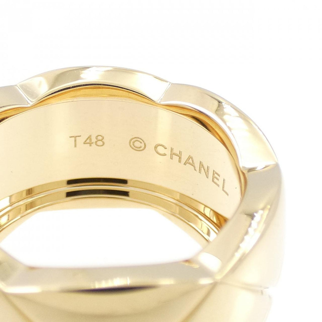 Chanel Coco Crush Au750 Diamond Ring Size 8.5