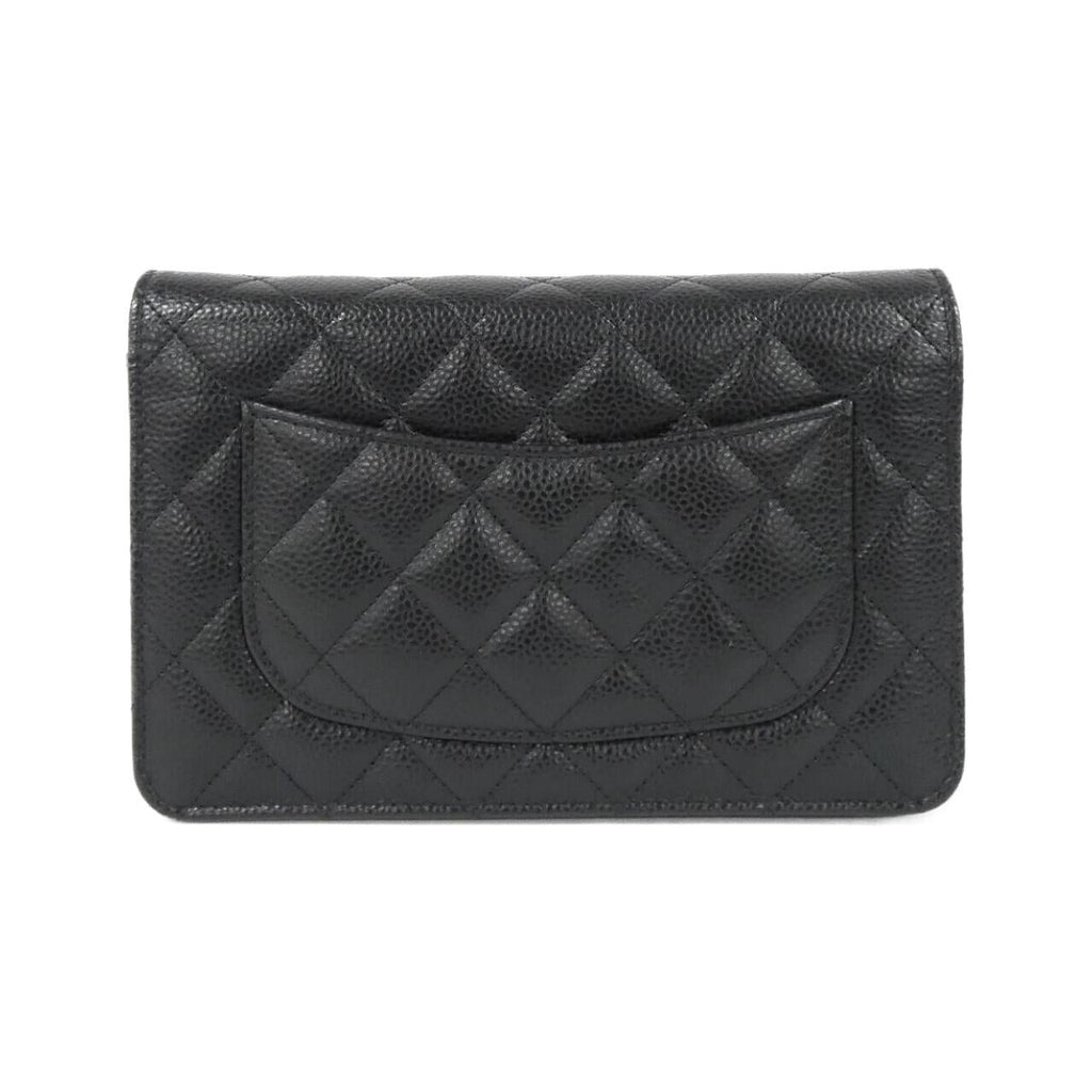 Chanel AP4241 Caviar Skin Wallet on Chain