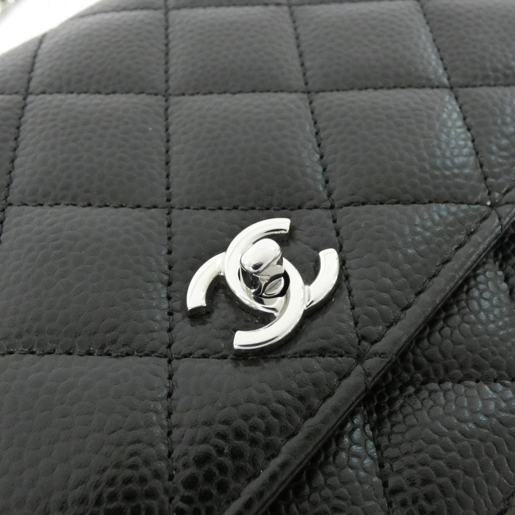 Chanel AP4241 Caviar Skin Wallet on Chain