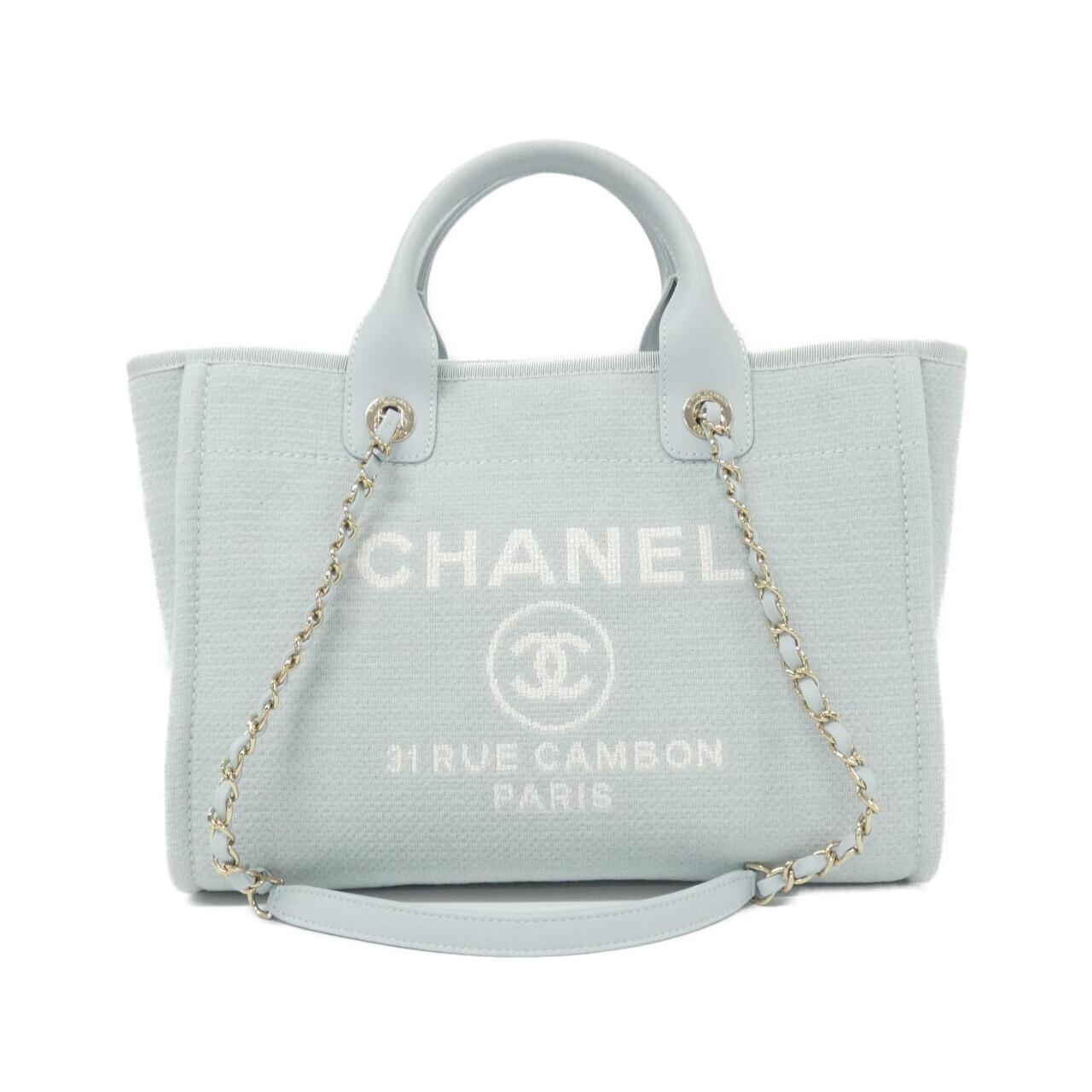 Chanel Deauville Line Mixed Fiber Calf Bag