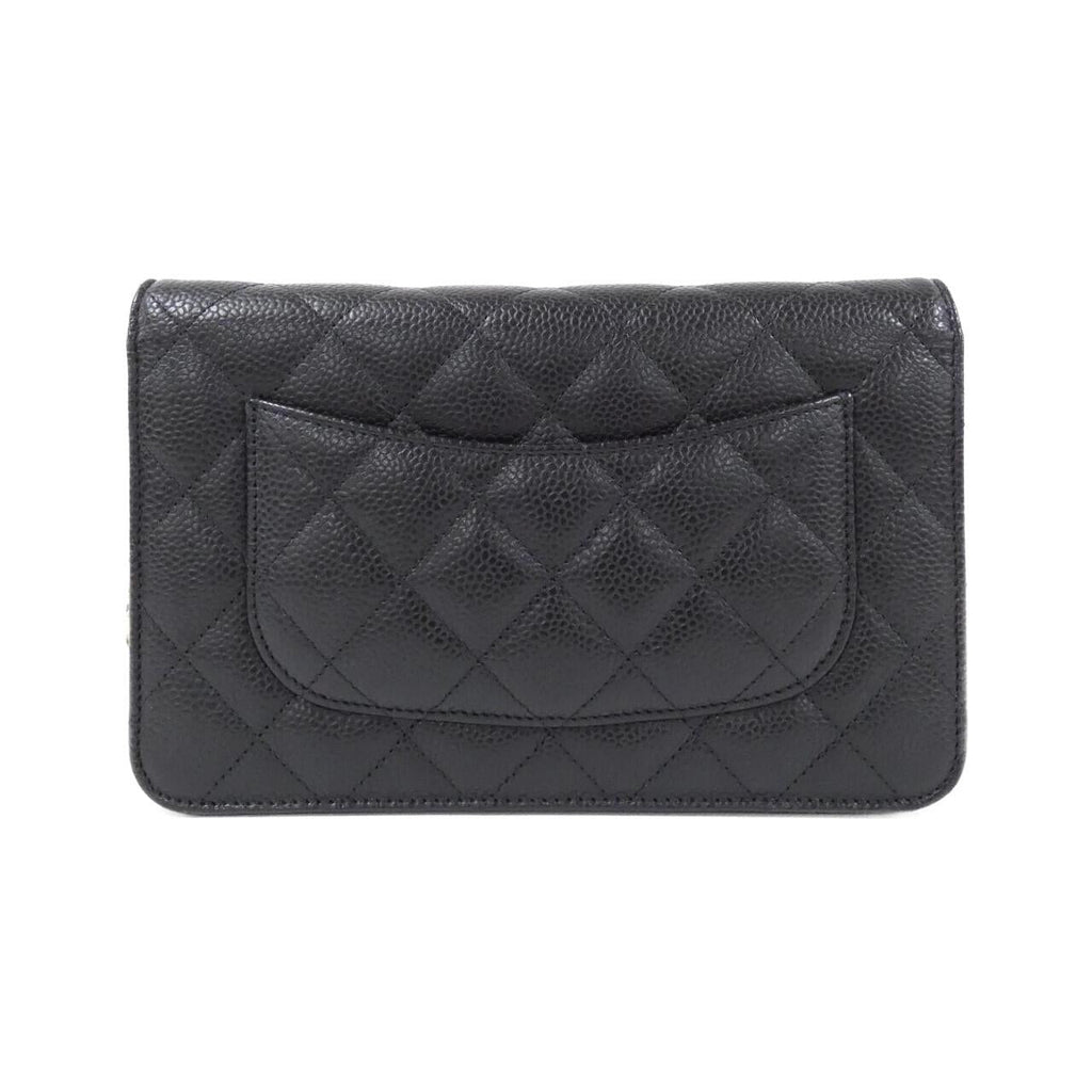 Chanel Timeless Classic Caviar Skin Wallet on Chain