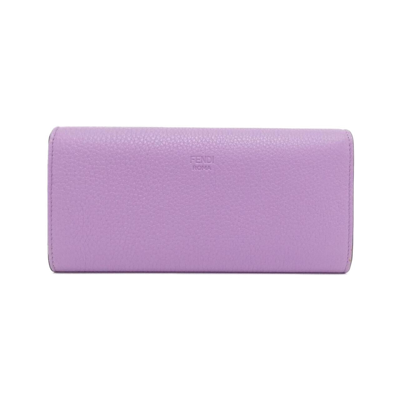 Fendi Peekaboo Calfskin Long Wallet