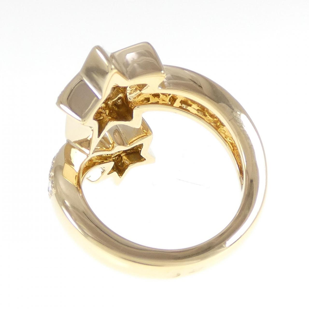 Chanel Twin Comet Au750 Diamond Ring
