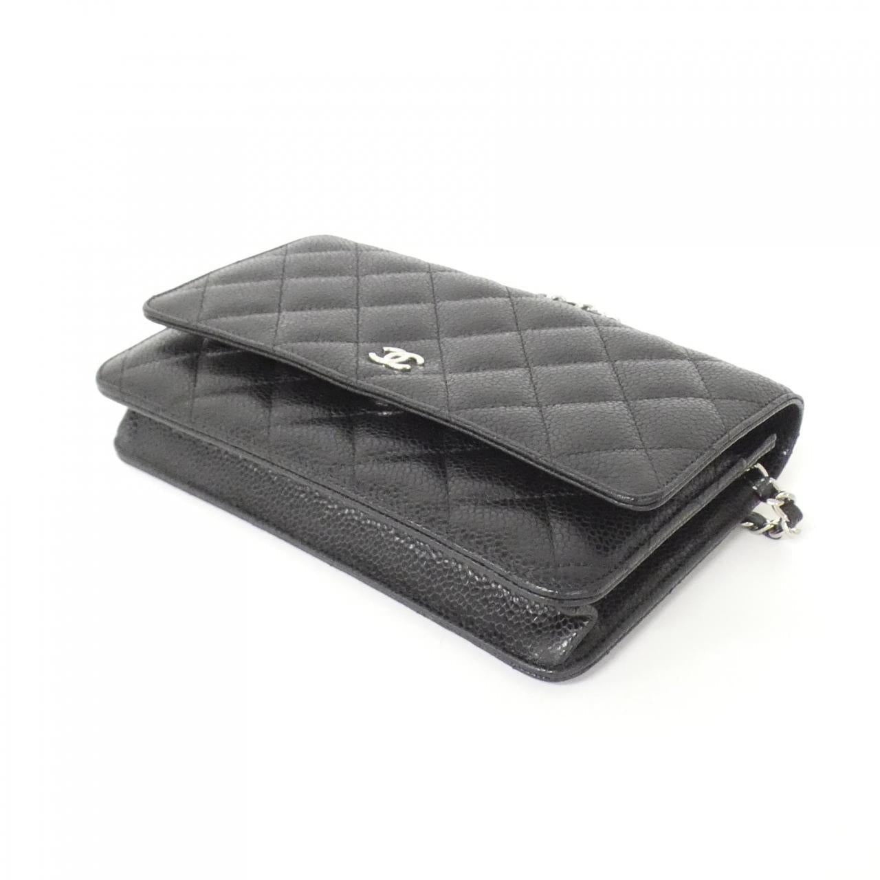 Chanel Timeless Classic Line Caviar Skin Wallet