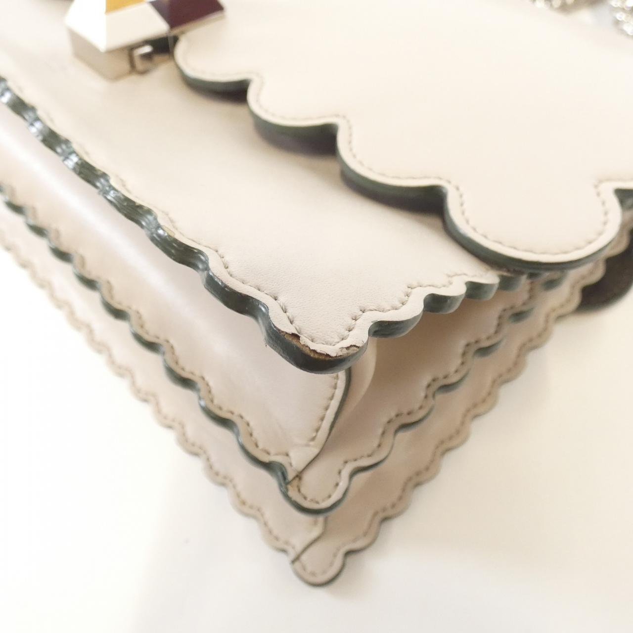 Fendi Kan I Calf Shoulder Bag