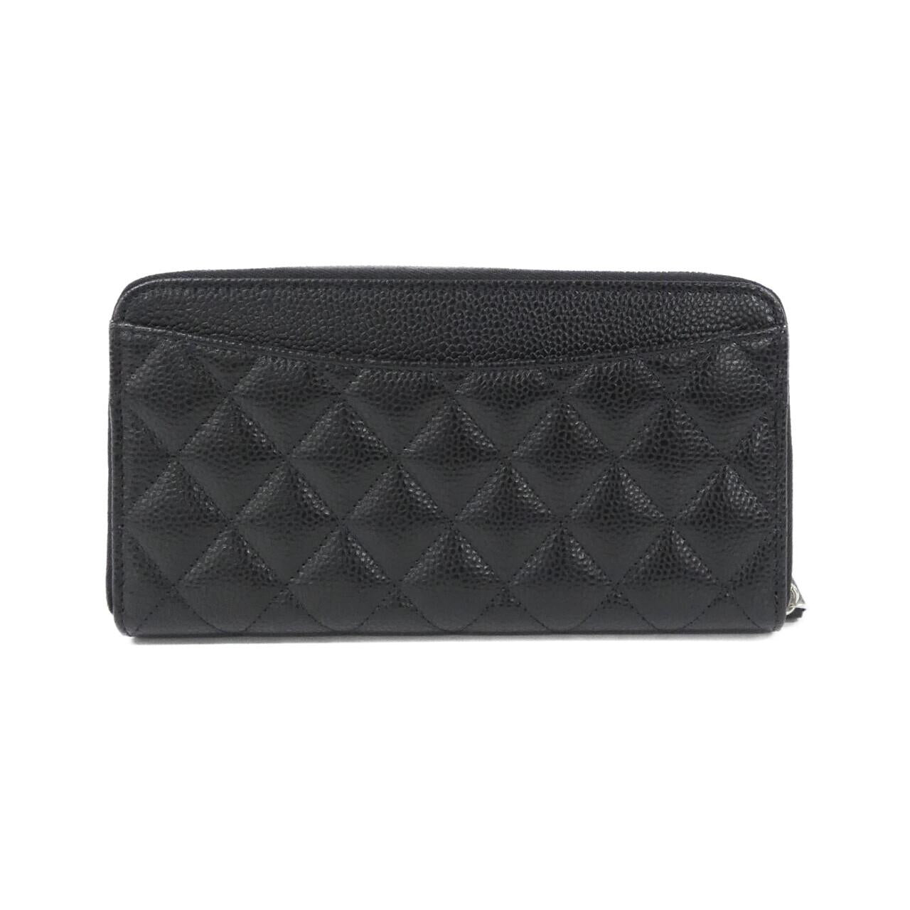 Chanel Timeless Classic Line Caviar Skin Long Wallet