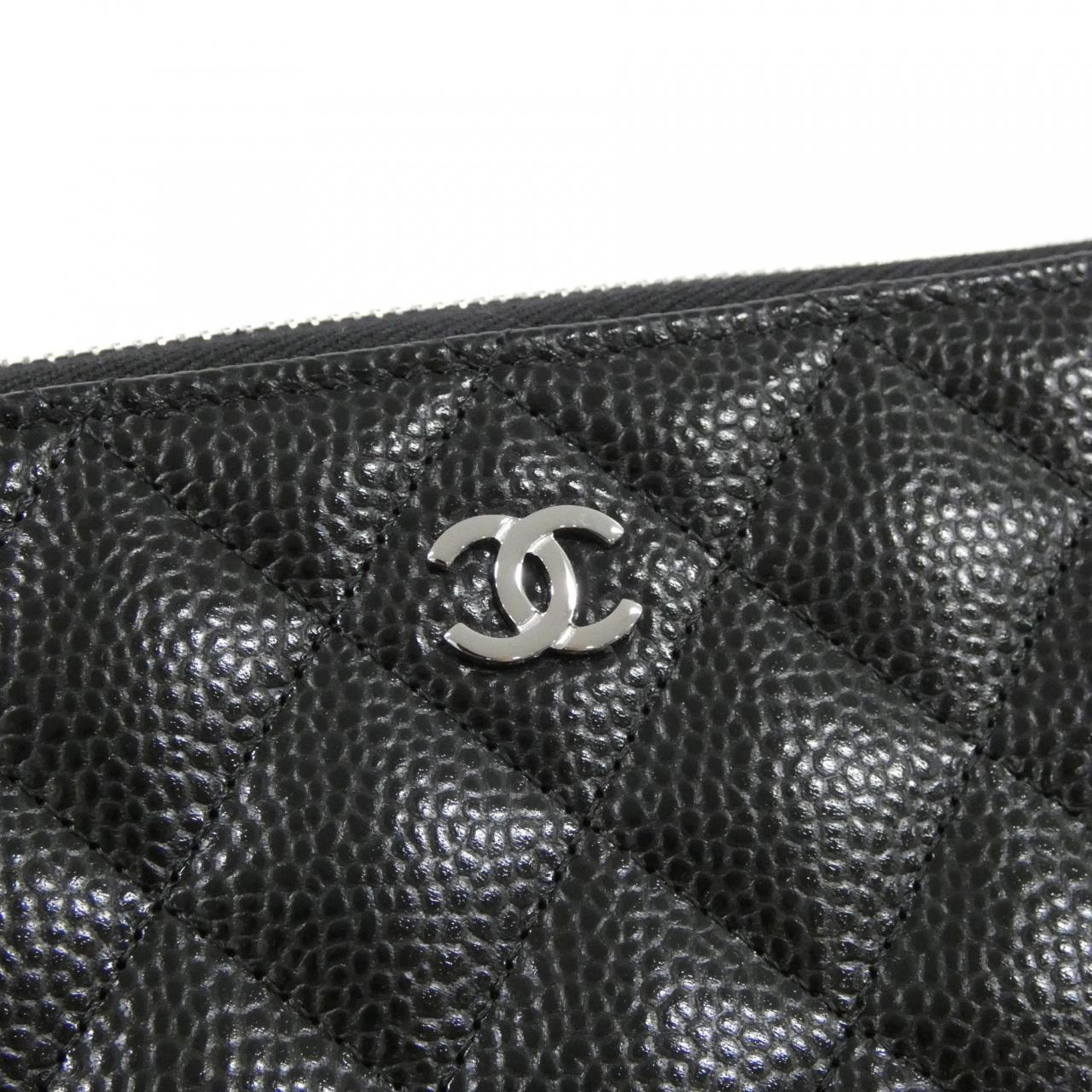Chanel Timeless Classic Line Caviar Skin Long Wallet